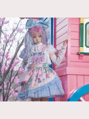 Doll's House Sweet Lolita Suspender Skirt JSK (ME11)